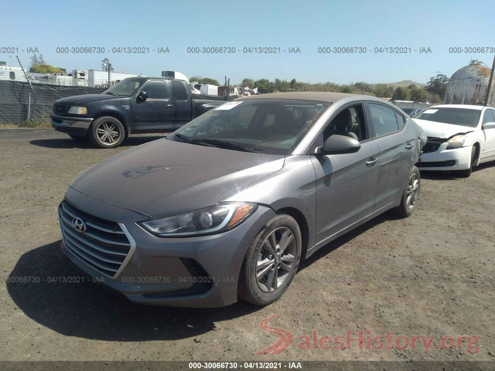 5NPD84LFXJH310582 2018 HYUNDAI ELANTRA