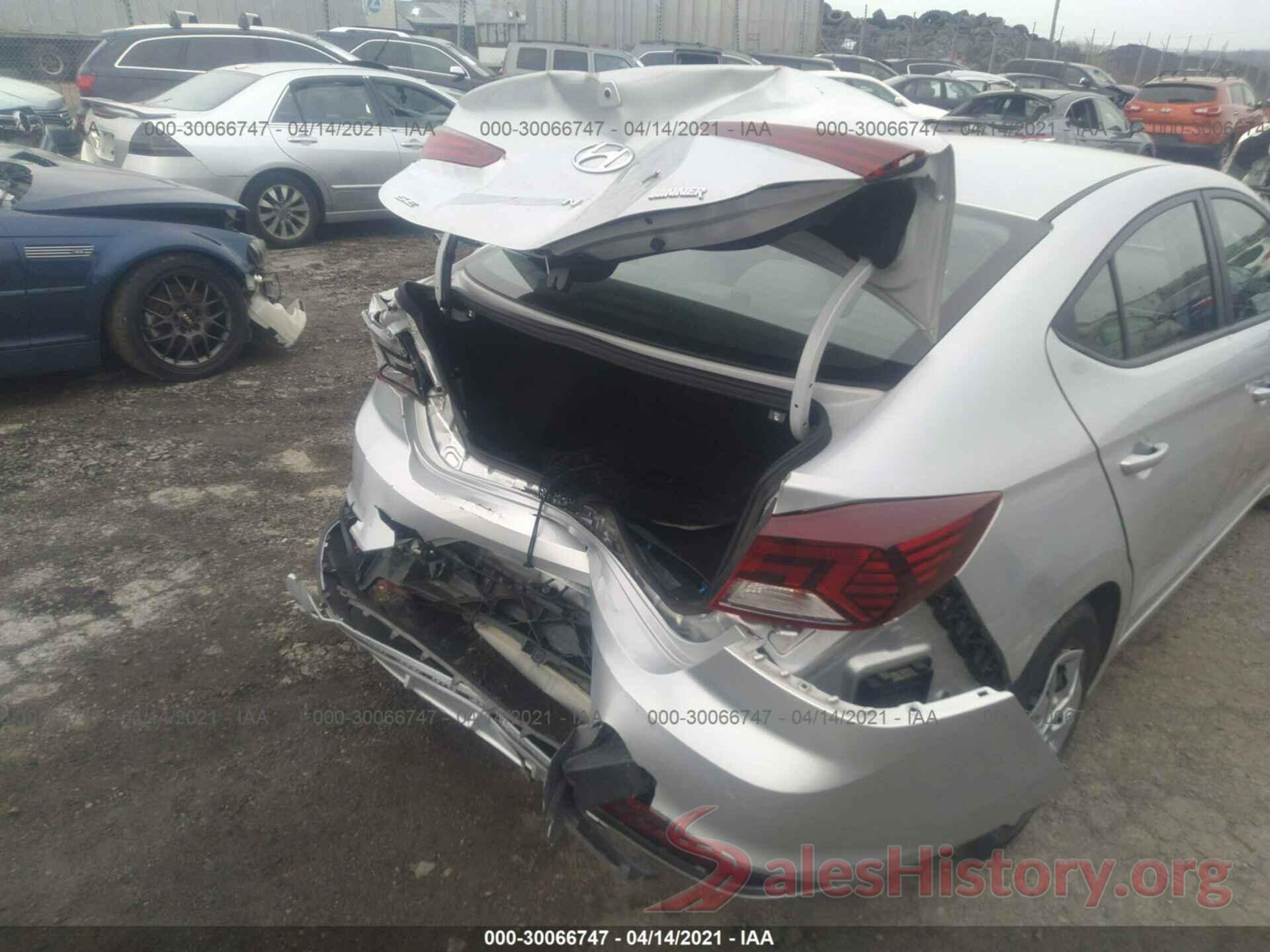 KMHD74LF3KU784072 2019 HYUNDAI ELANTRA