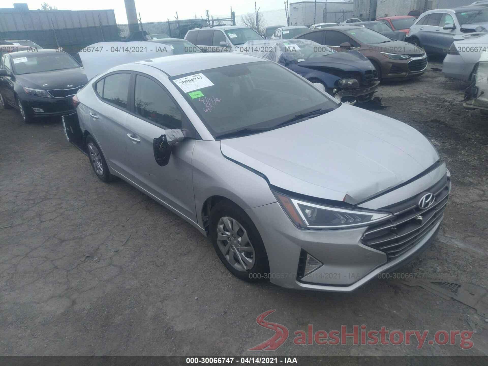 KMHD74LF3KU784072 2019 HYUNDAI ELANTRA