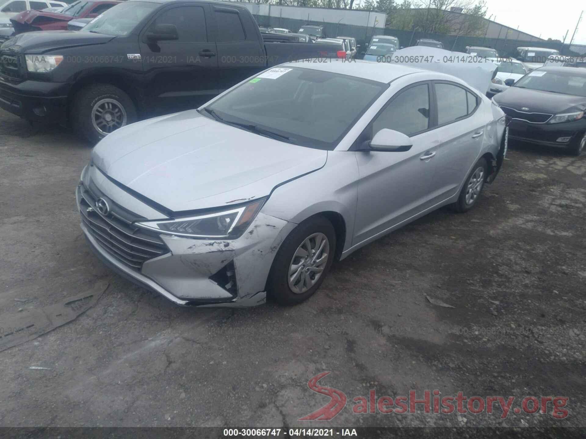 KMHD74LF3KU784072 2019 HYUNDAI ELANTRA