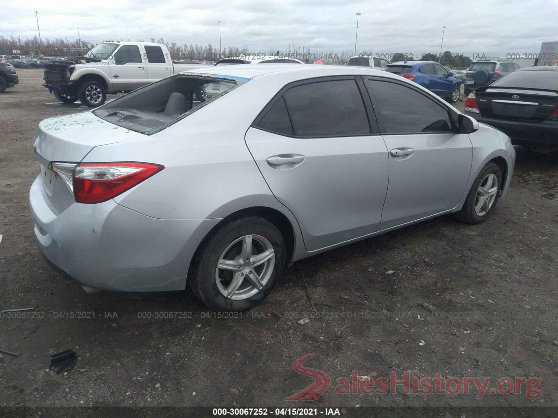 5YFBURHE9GP385642 2016 TOYOTA COROLLA