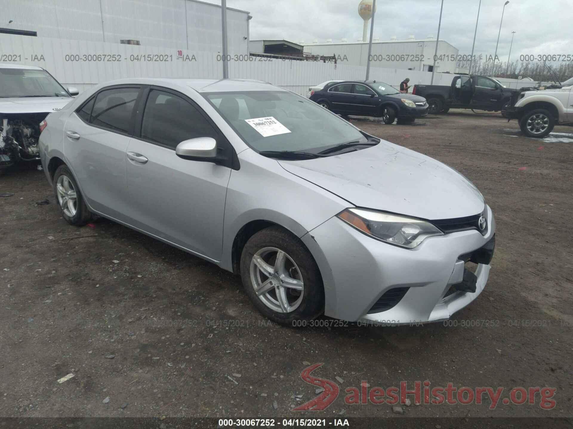 5YFBURHE9GP385642 2016 TOYOTA COROLLA