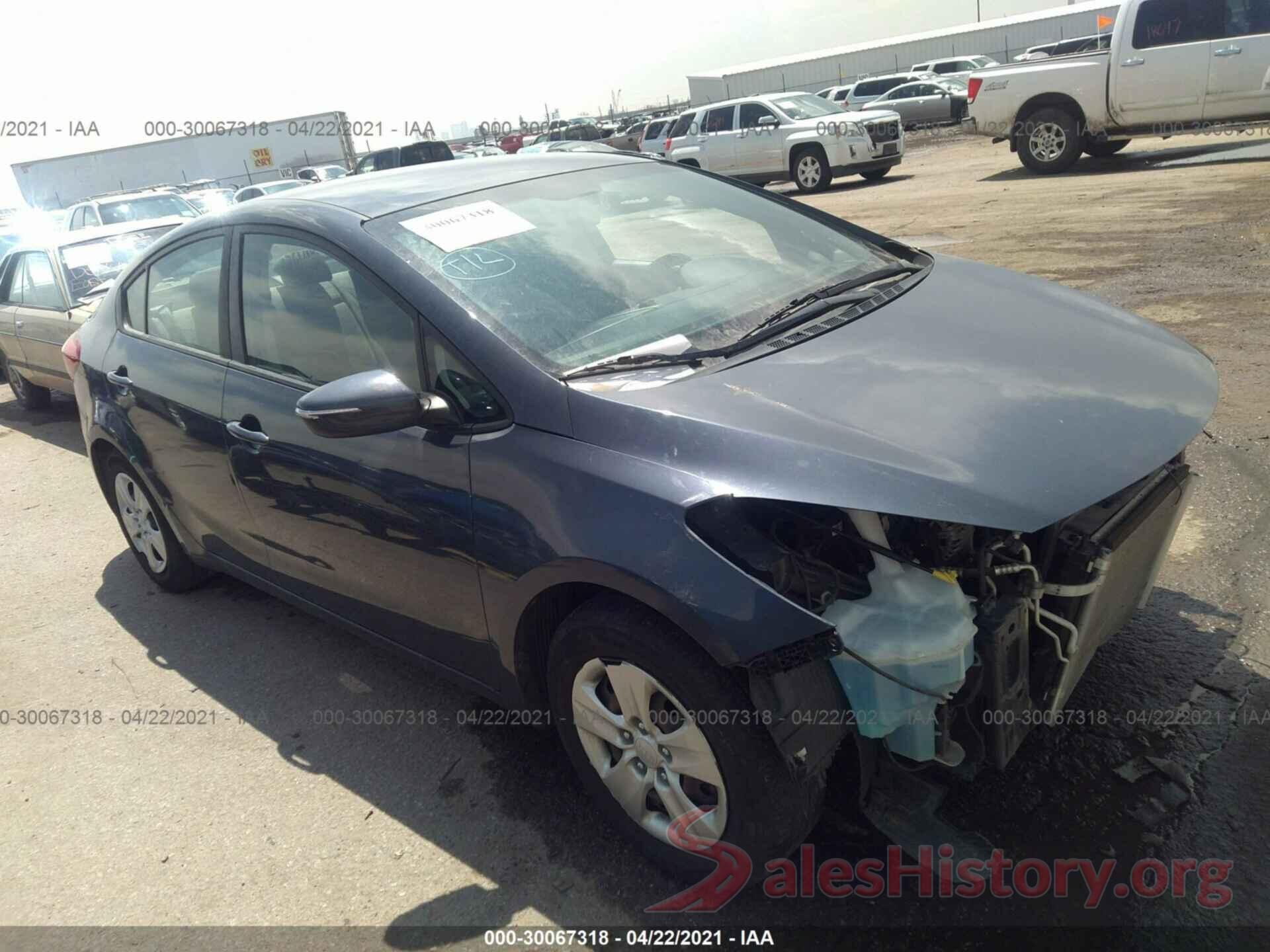 KNAFX4A62G5512787 2016 KIA FORTE