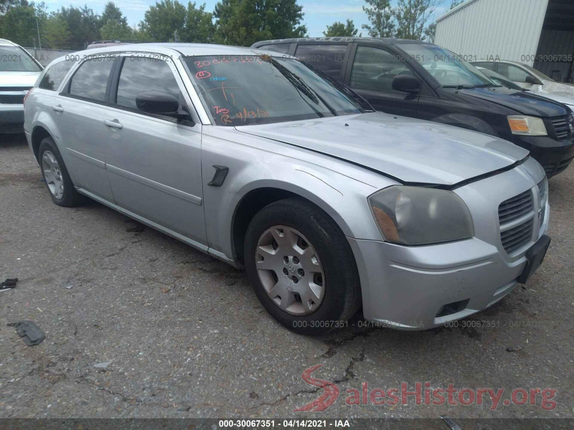 KNDJP3A57K7666861 2006 DODGE MAGNUM