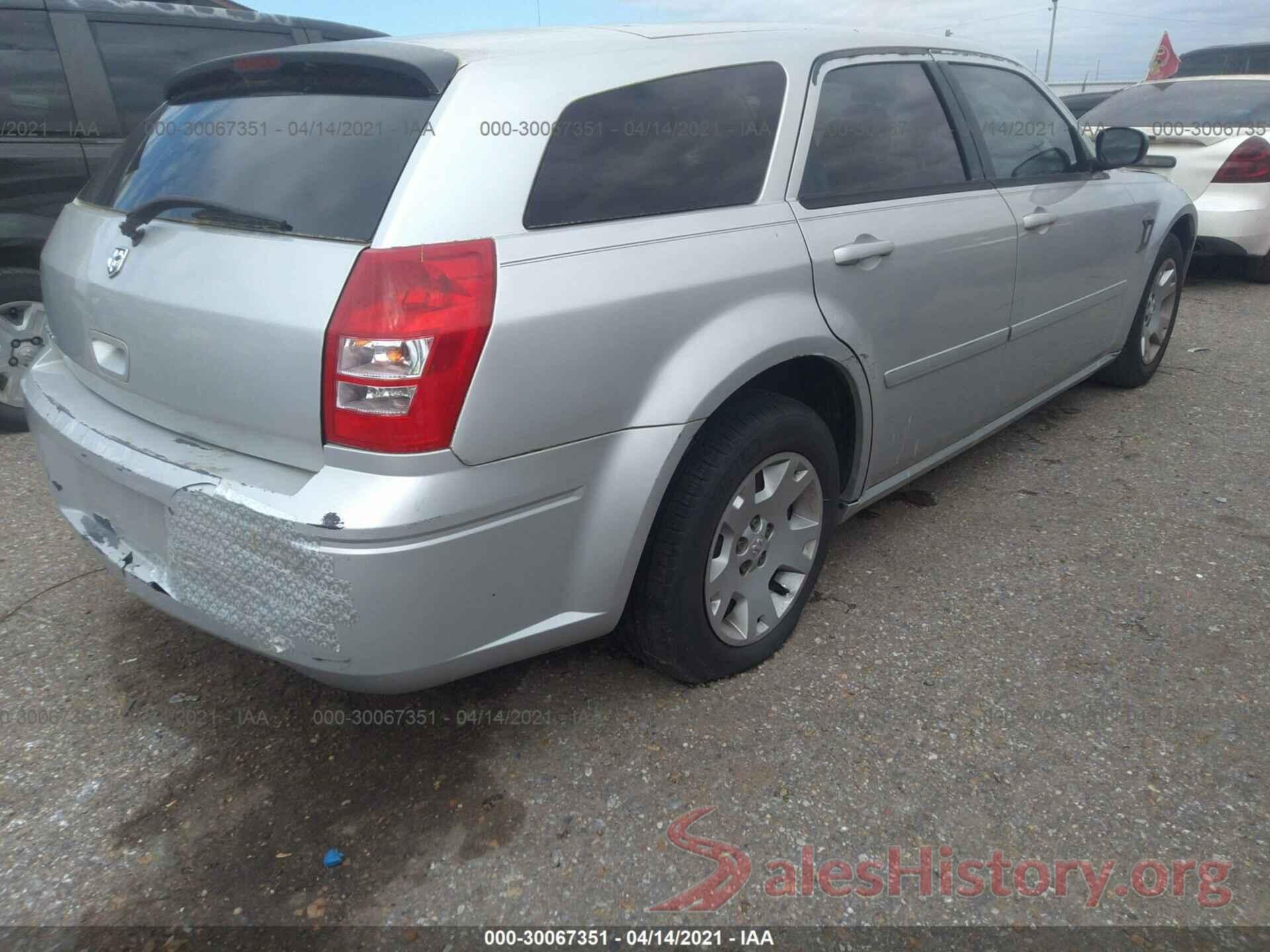 KNDJP3A57K7666861 2006 DODGE MAGNUM