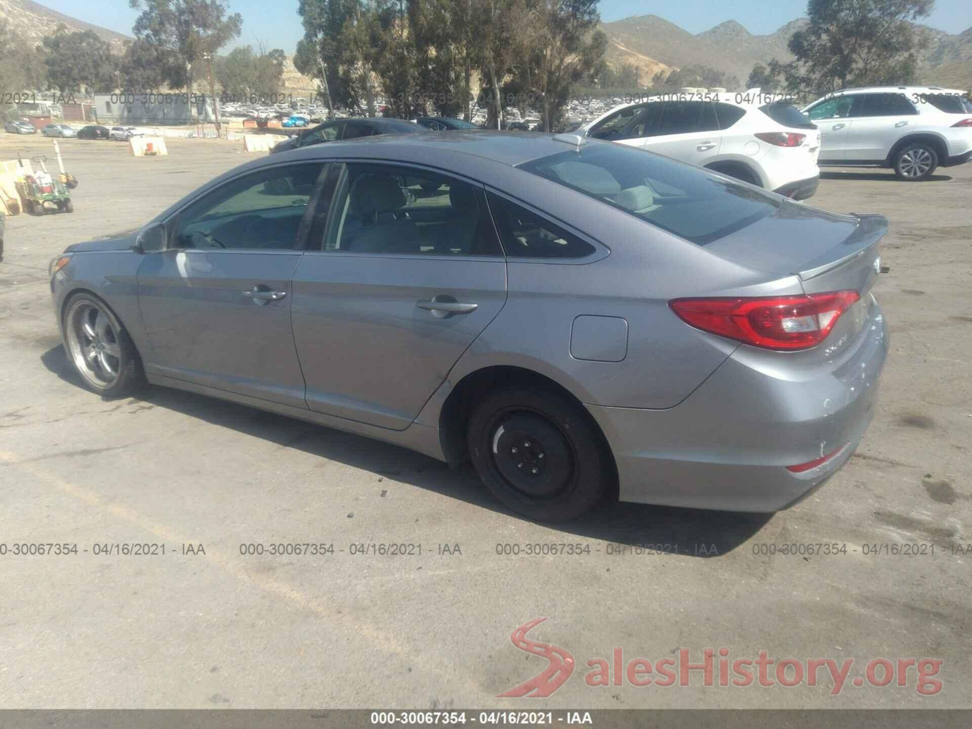 5NPE24AF7GH408969 2016 HYUNDAI SONATA