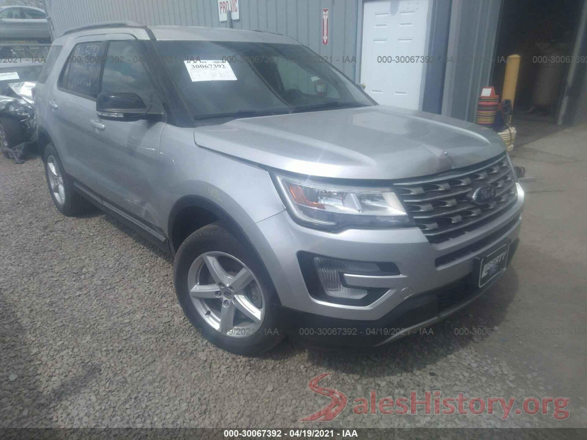 1FM5K8D89HGA40249 2017 FORD EXPLORER