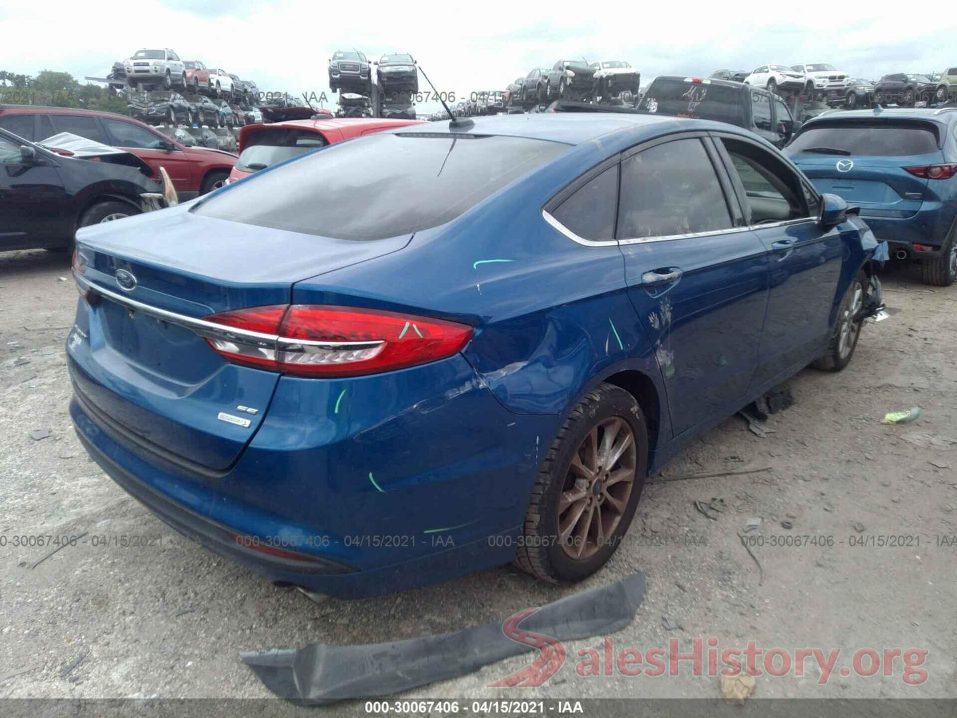 3FA6P0HD5HR309591 2017 FORD FUSION