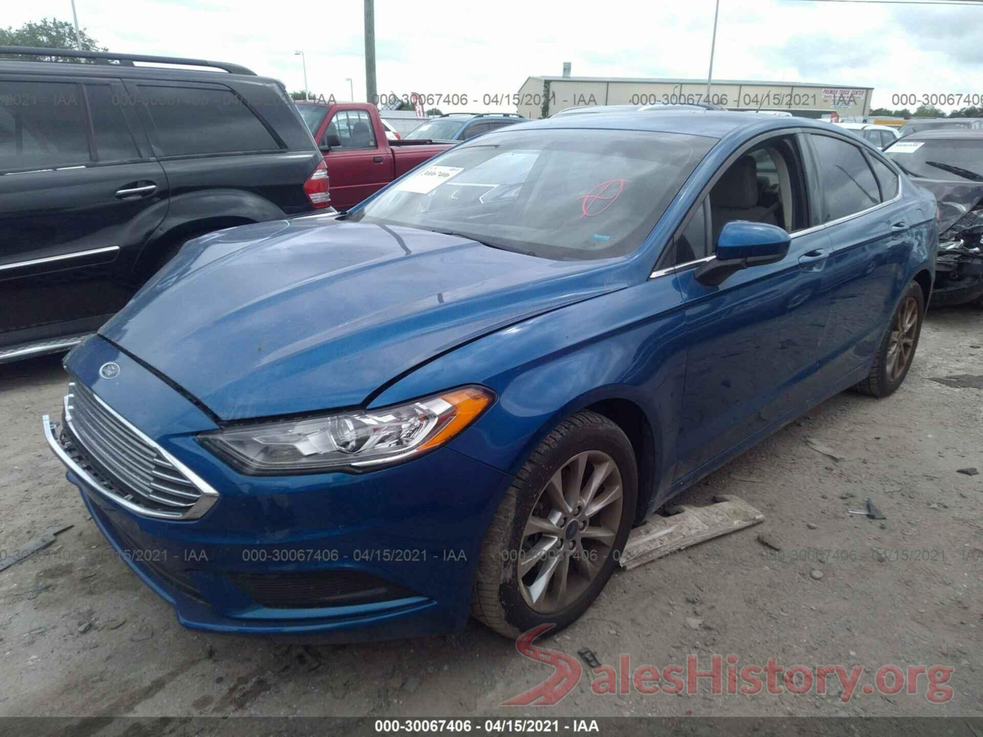 3FA6P0HD5HR309591 2017 FORD FUSION