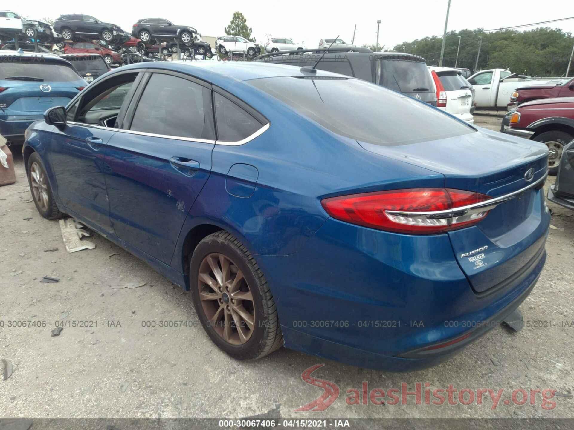 3FA6P0HD5HR309591 2017 FORD FUSION