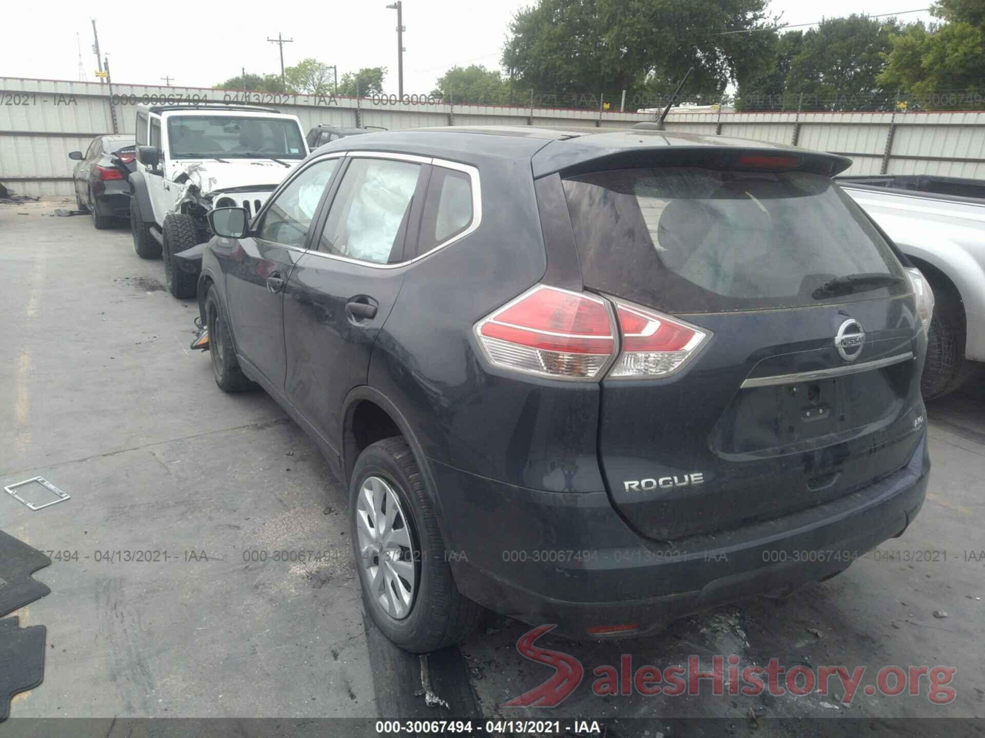 JN8AT2MV2GW154735 2016 NISSAN ROGUE