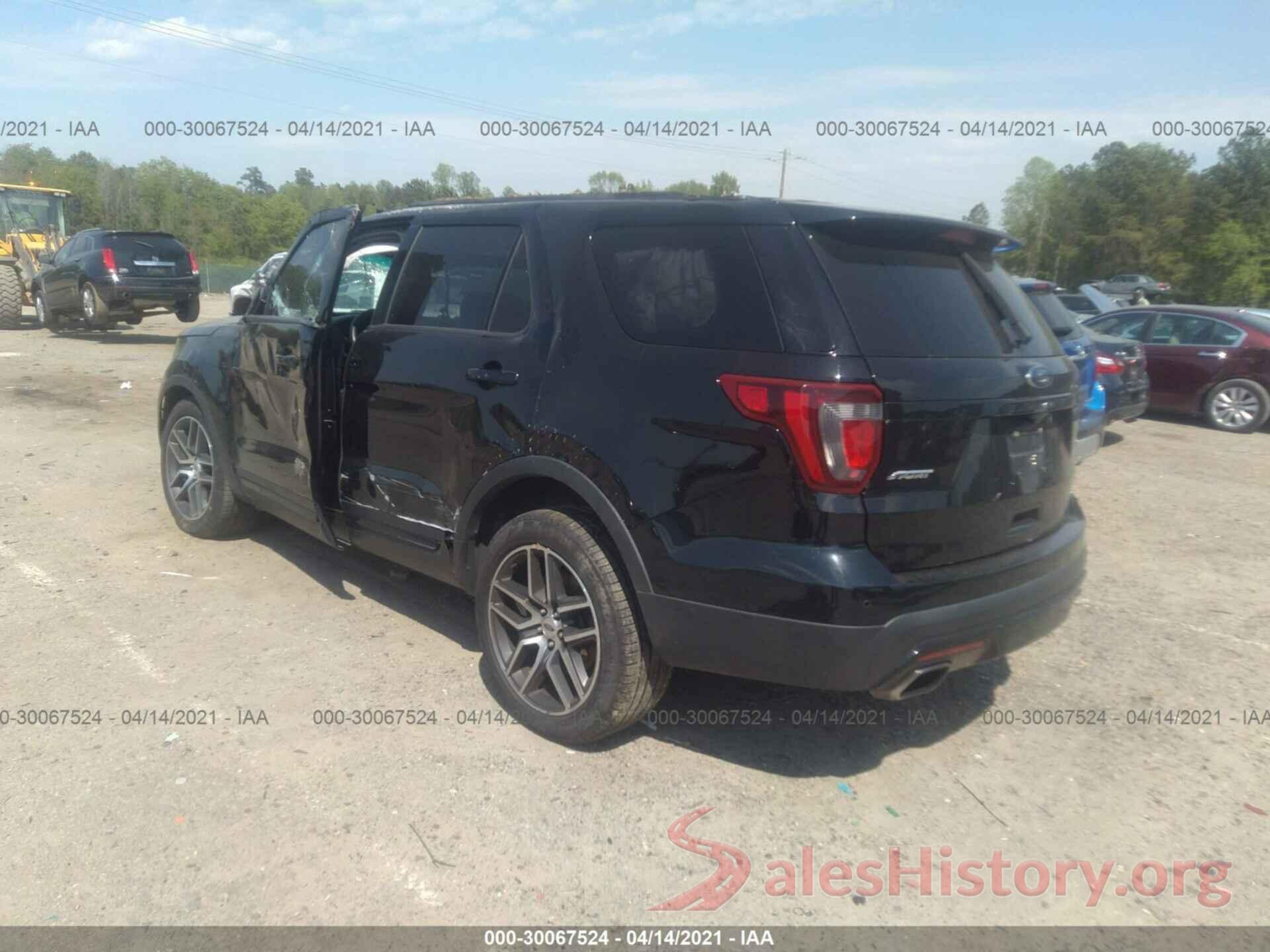 1FM5K8GT6GGC46028 2016 FORD EXPLORER