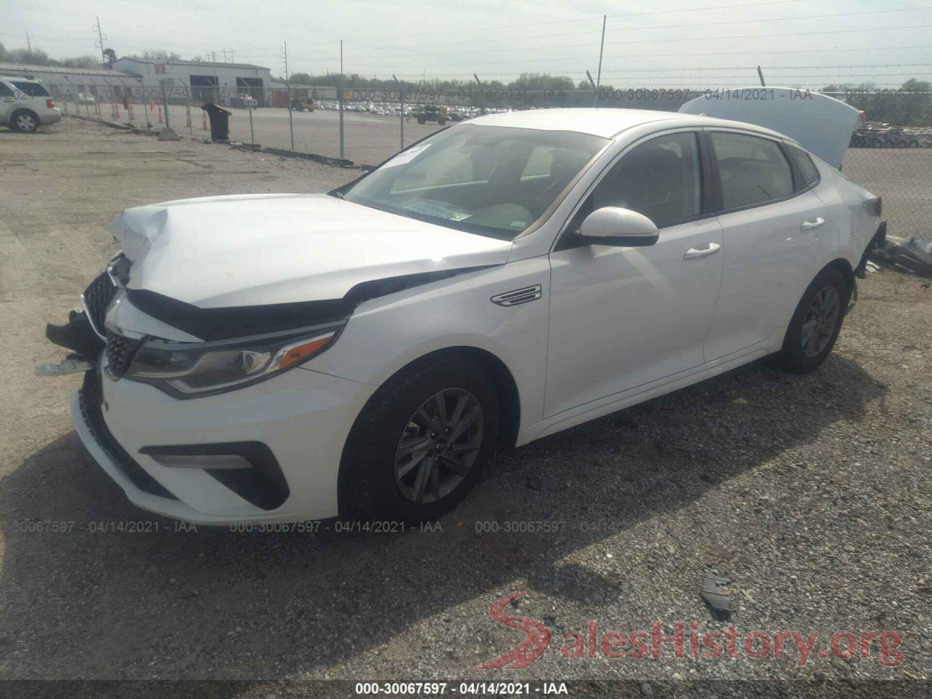 5XXGT4L33LG428943 2020 KIA OPTIMA