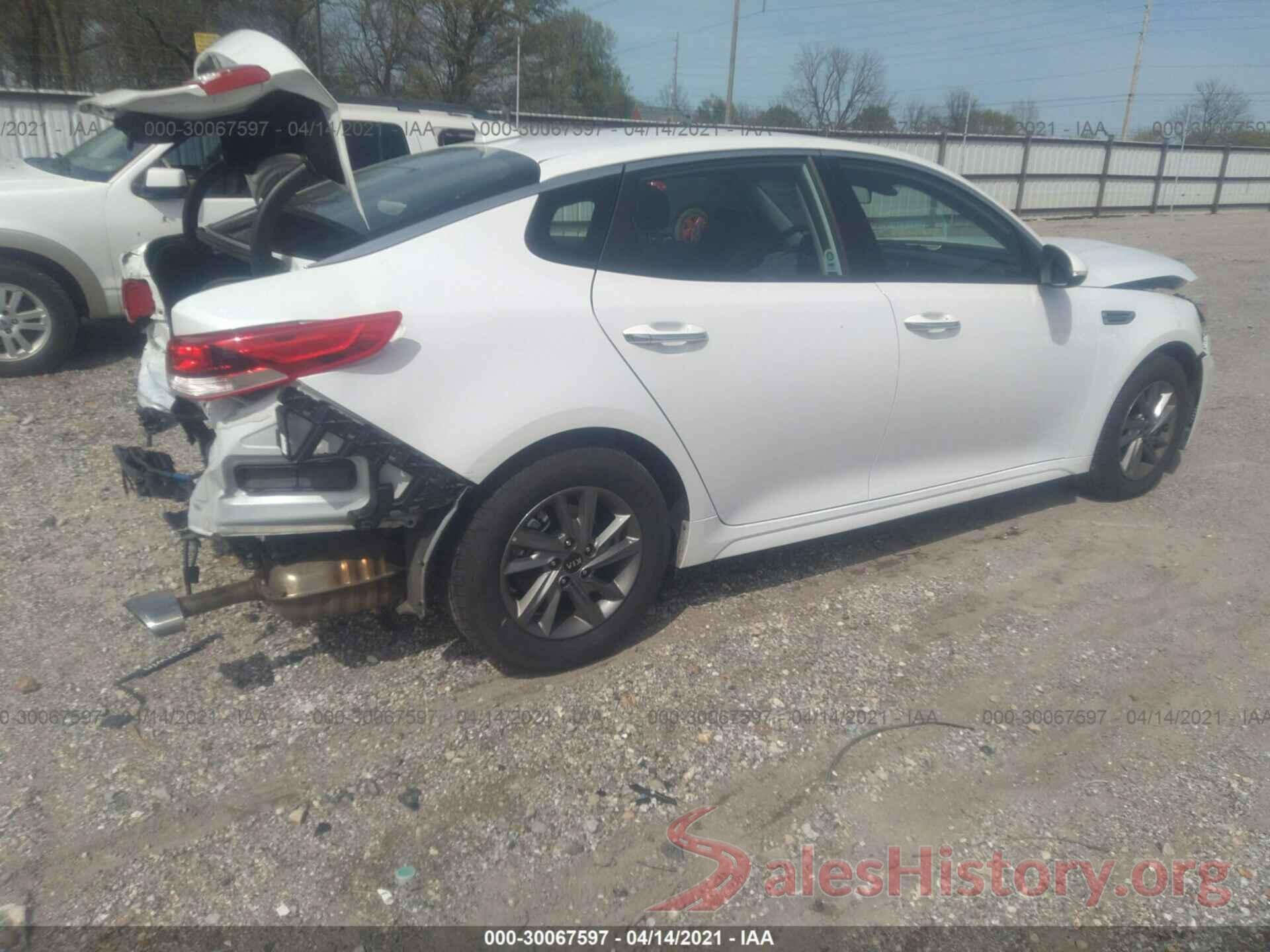 5XXGT4L33LG428943 2020 KIA OPTIMA