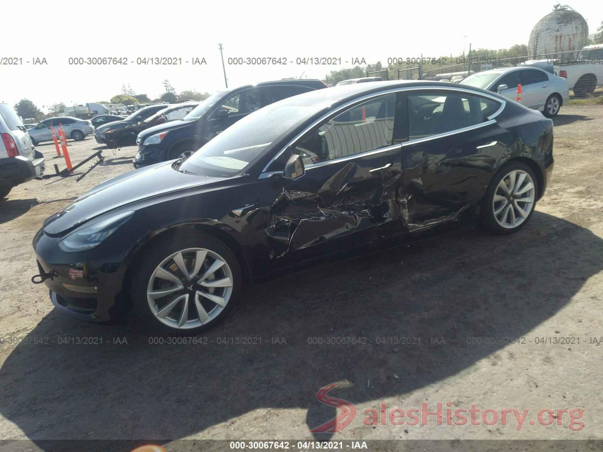 5YJ3E1EA2JF004401 2018 TESLA MODEL 3