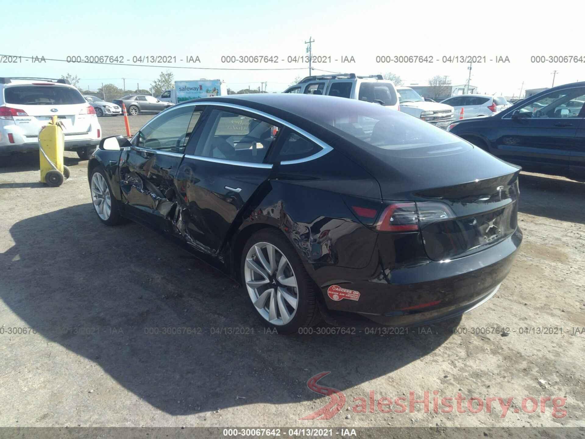 5YJ3E1EA2JF004401 2018 TESLA MODEL 3