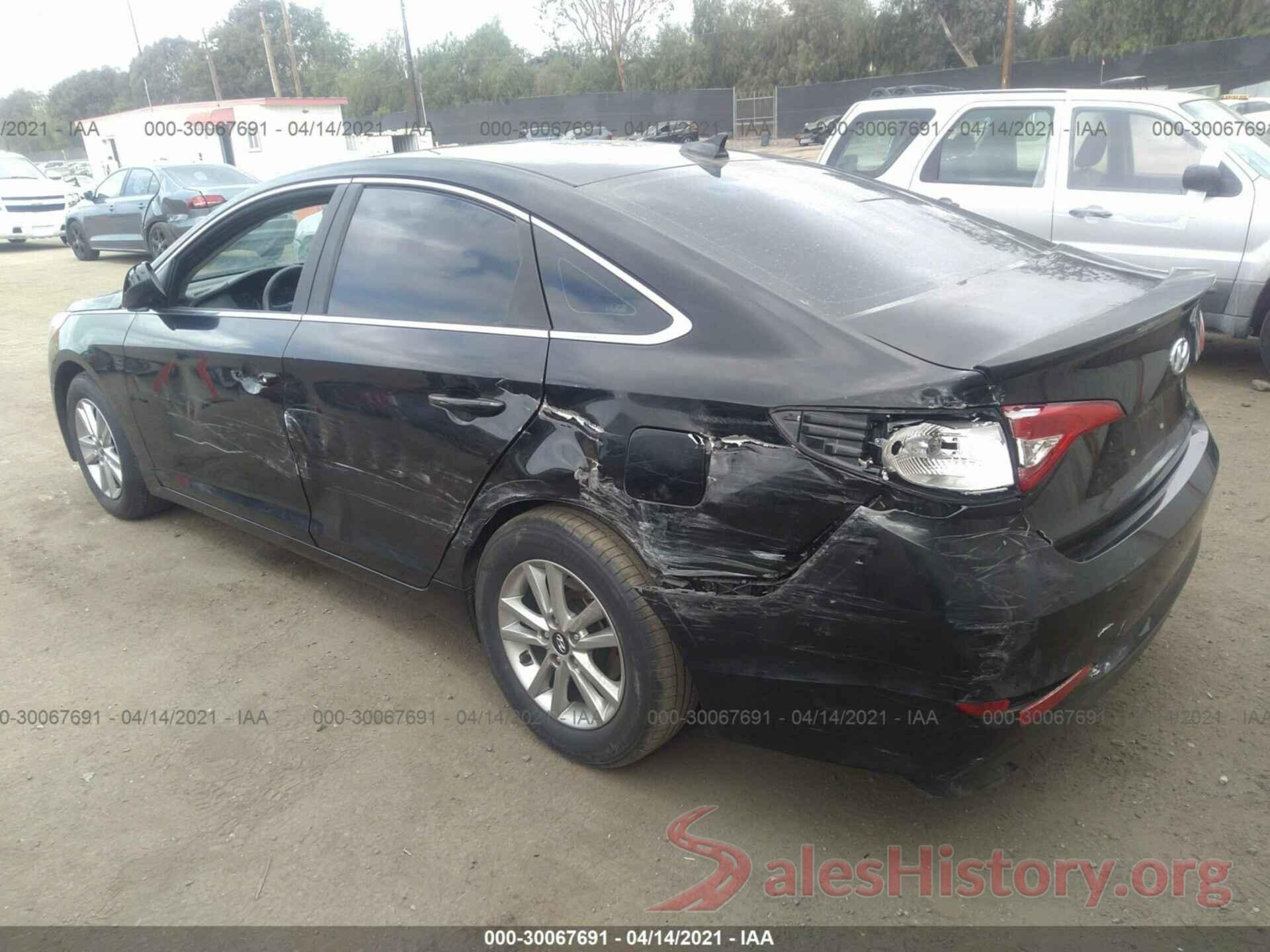 5NPE24AF8GH355585 2016 HYUNDAI SONATA