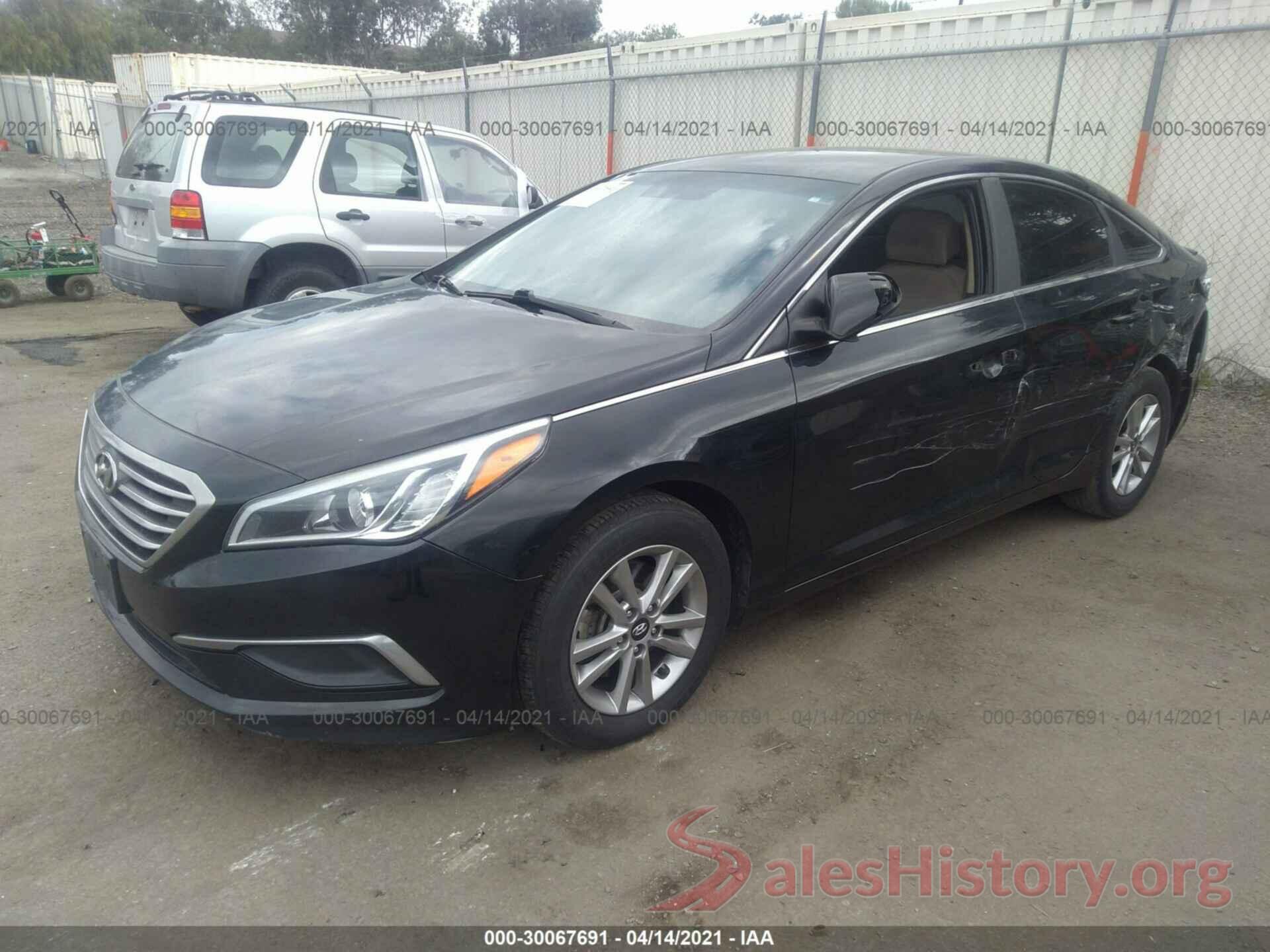 5NPE24AF8GH355585 2016 HYUNDAI SONATA