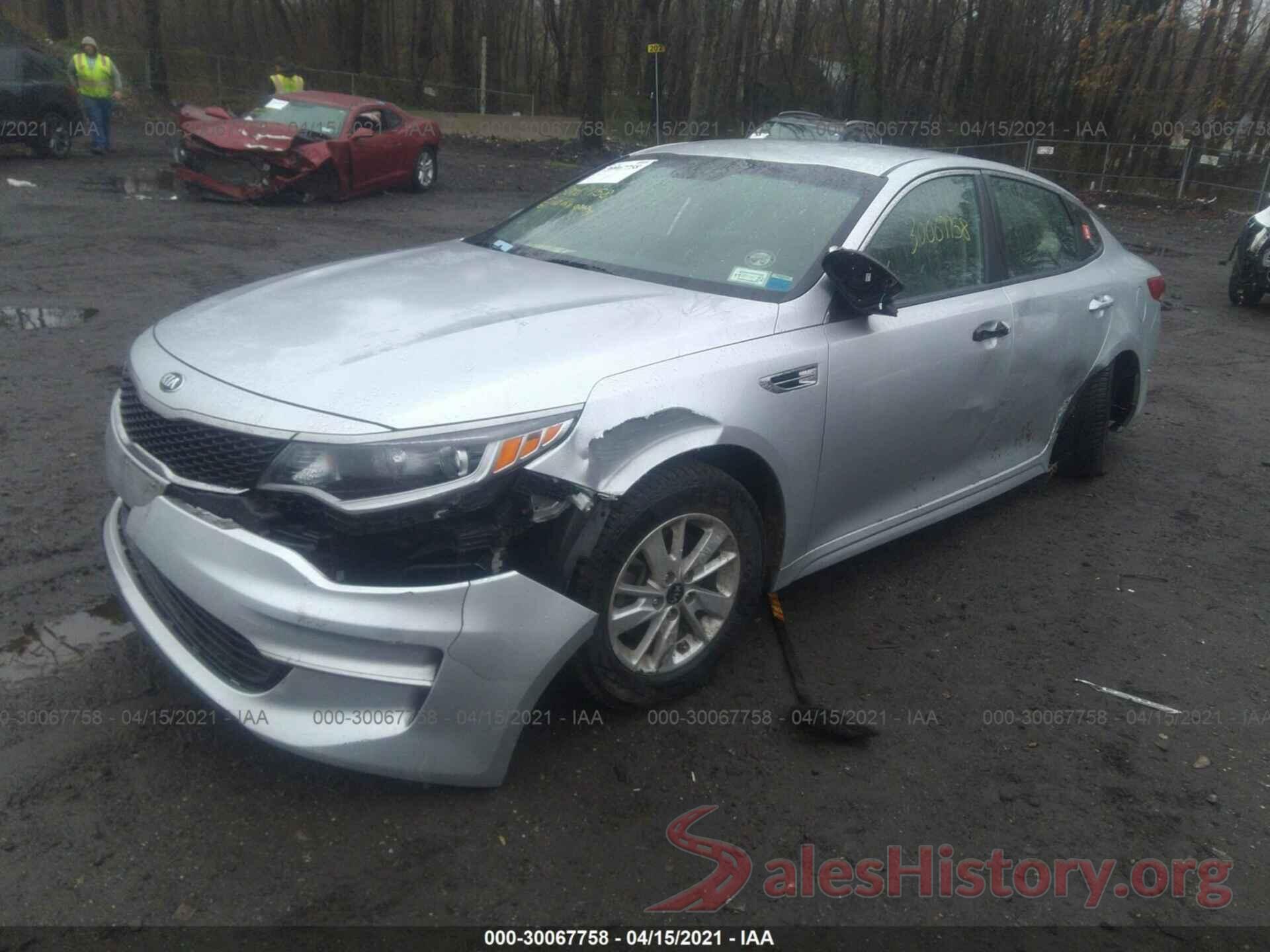 5XXGT4L34GG010235 2016 KIA OPTIMA