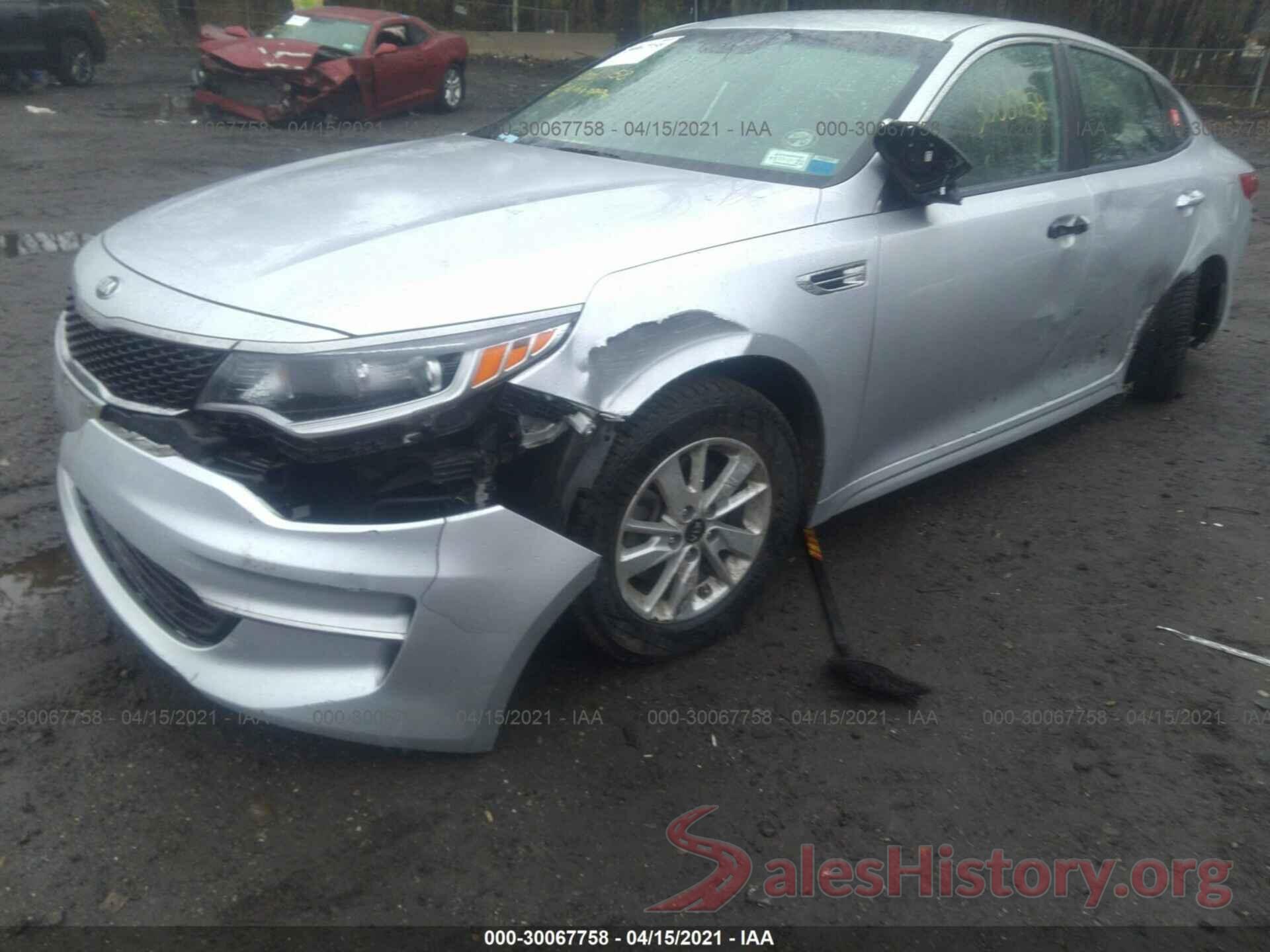 5XXGT4L34GG010235 2016 KIA OPTIMA