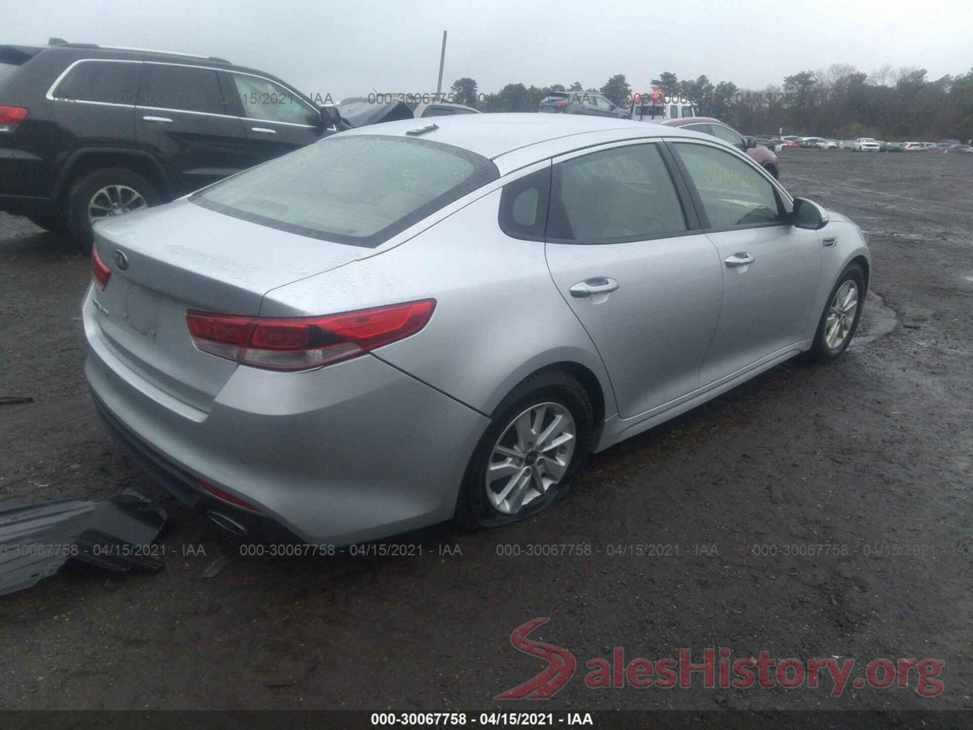 5XXGT4L34GG010235 2016 KIA OPTIMA