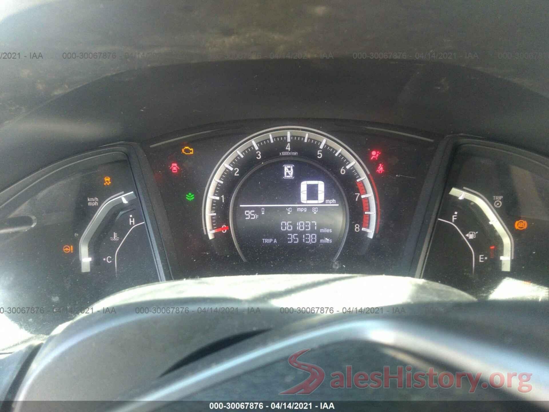 SHHFK7H49HU212623 2017 HONDA CIVIC HATCHBACK