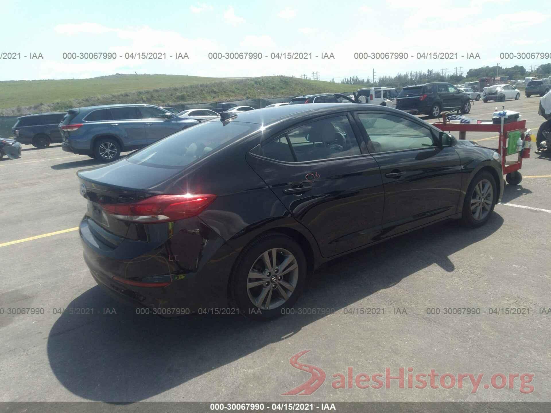 5NPD84LF5JH283985 2018 HYUNDAI ELANTRA