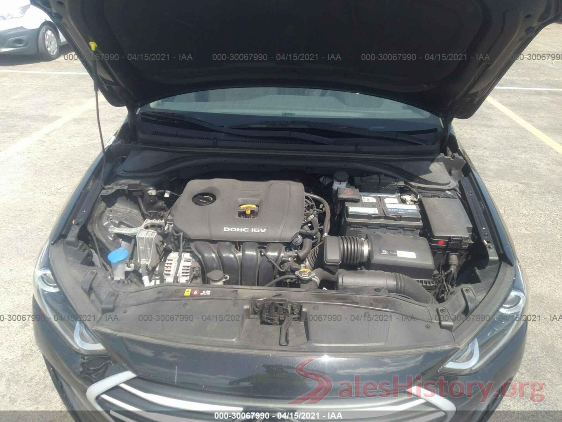 5NPD84LF5JH283985 2018 HYUNDAI ELANTRA