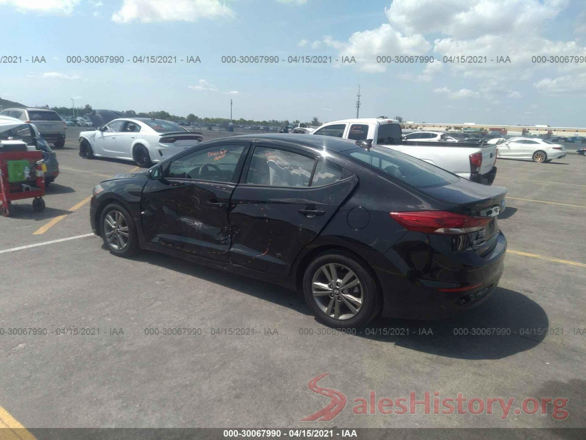 5NPD84LF5JH283985 2018 HYUNDAI ELANTRA