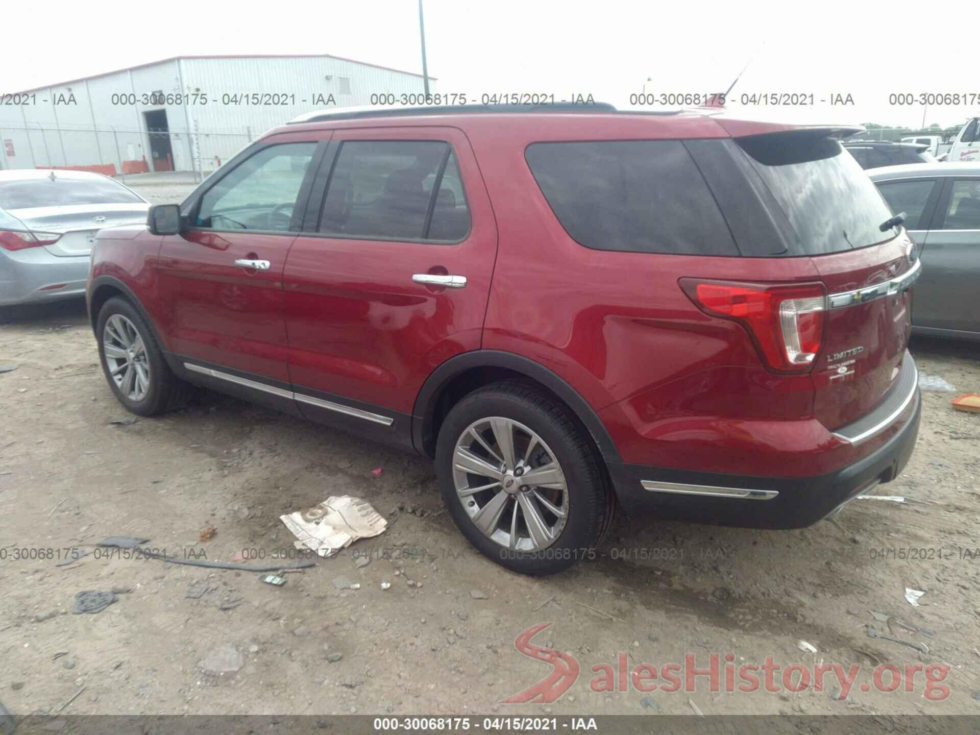 1FM5K8F80JGB84775 2018 FORD EXPLORER