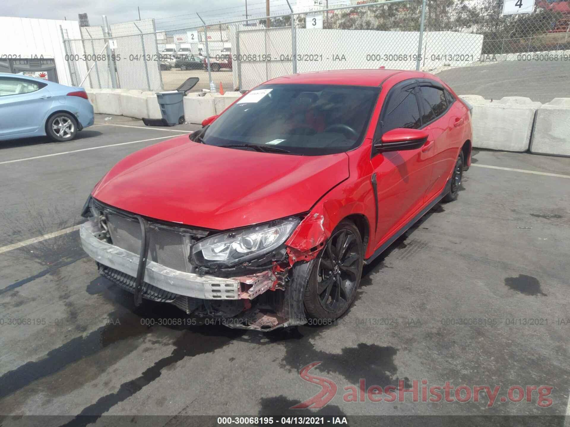 SHHFK7H46HU404937 2017 HONDA CIVIC HATCHBACK