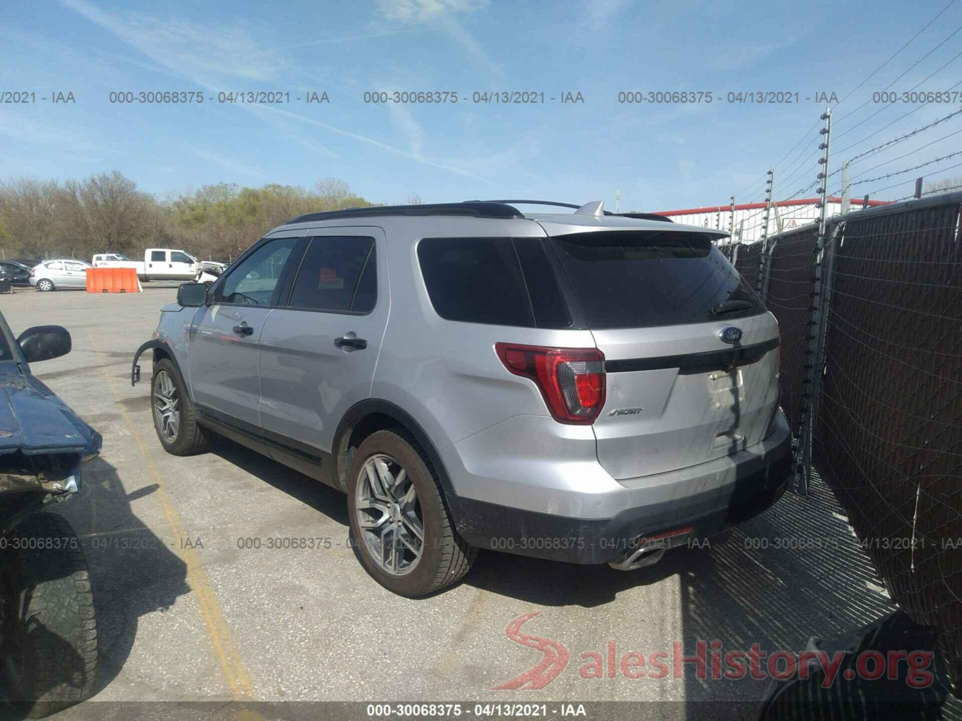 1FM5K8GT7HGC47318 2017 FORD EXPLORER