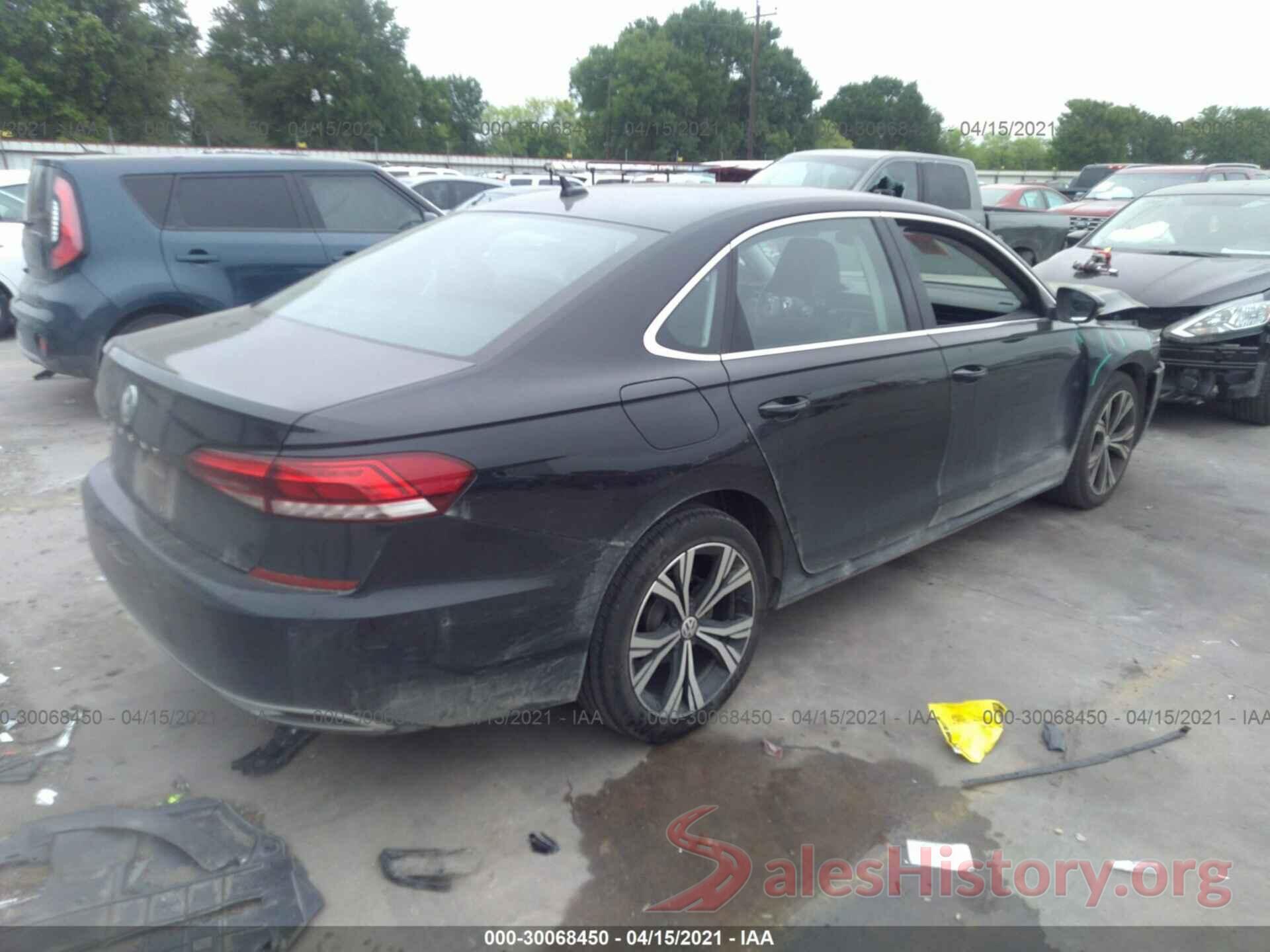 1VWCA7A30LC016548 2020 VOLKSWAGEN PASSAT