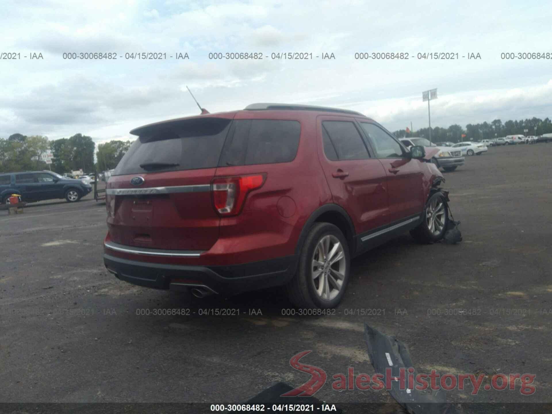 1FM5K7D81JGA30248 2018 FORD EXPLORER