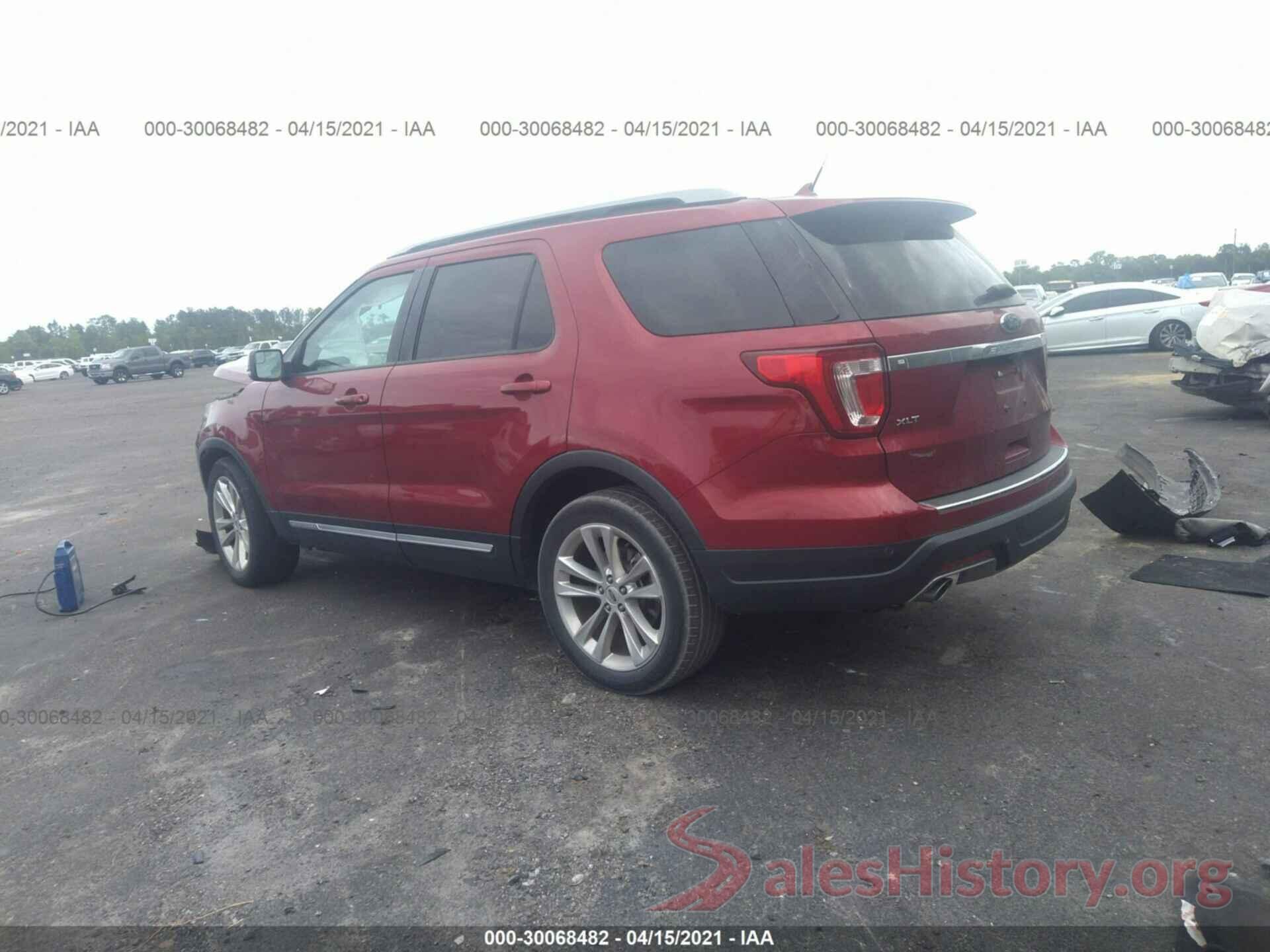 1FM5K7D81JGA30248 2018 FORD EXPLORER