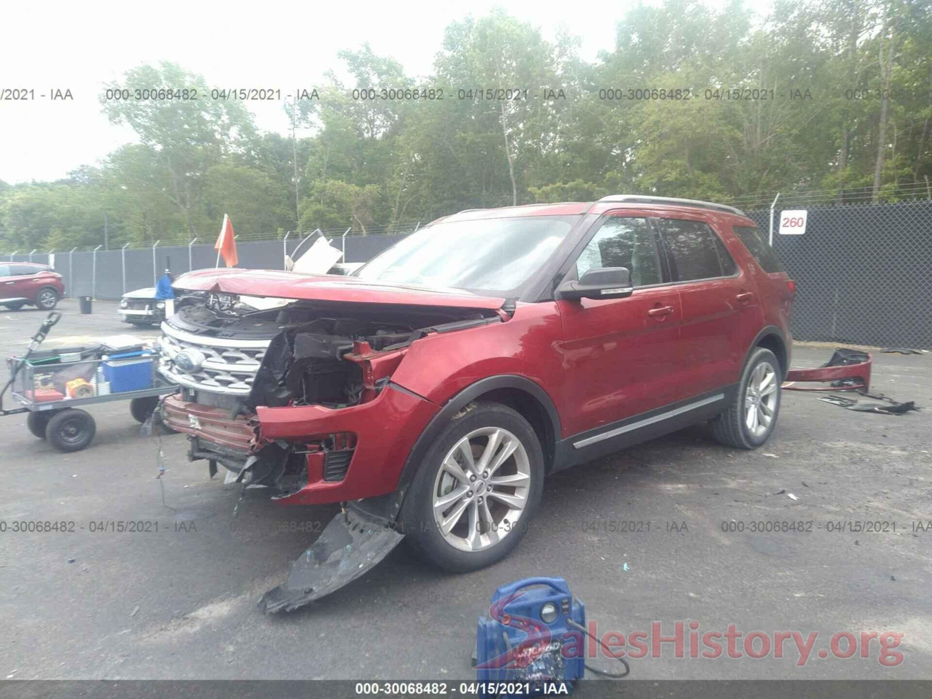 1FM5K7D81JGA30248 2018 FORD EXPLORER