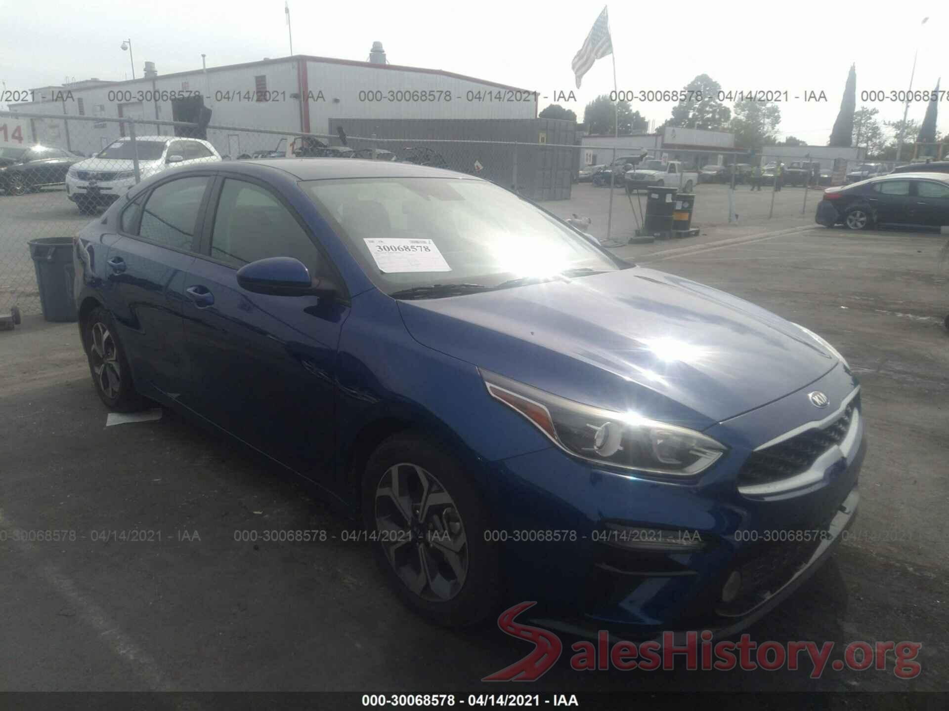 3KPF24AD4LE175148 2020 KIA FORTE