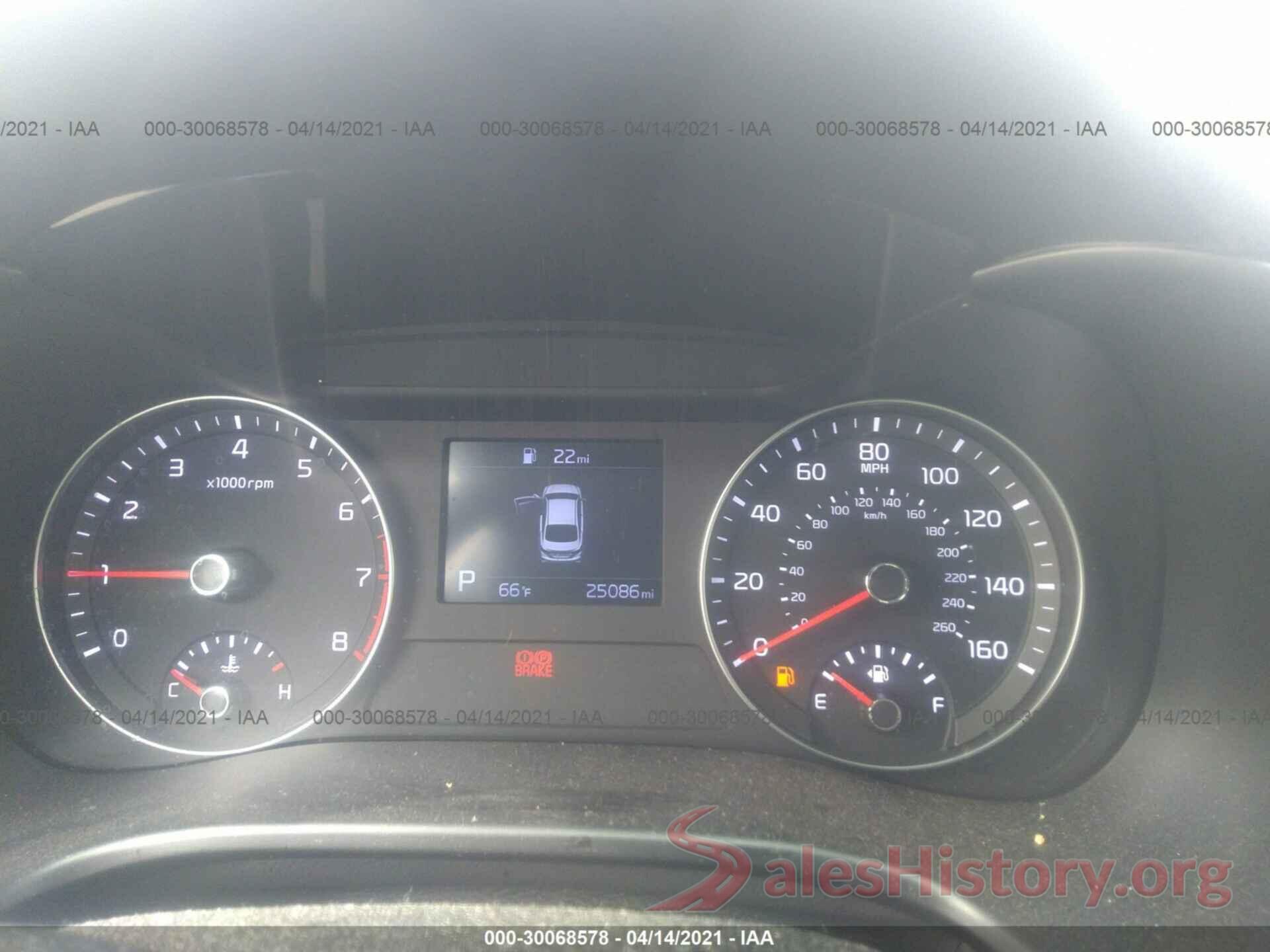 3KPF24AD4LE175148 2020 KIA FORTE