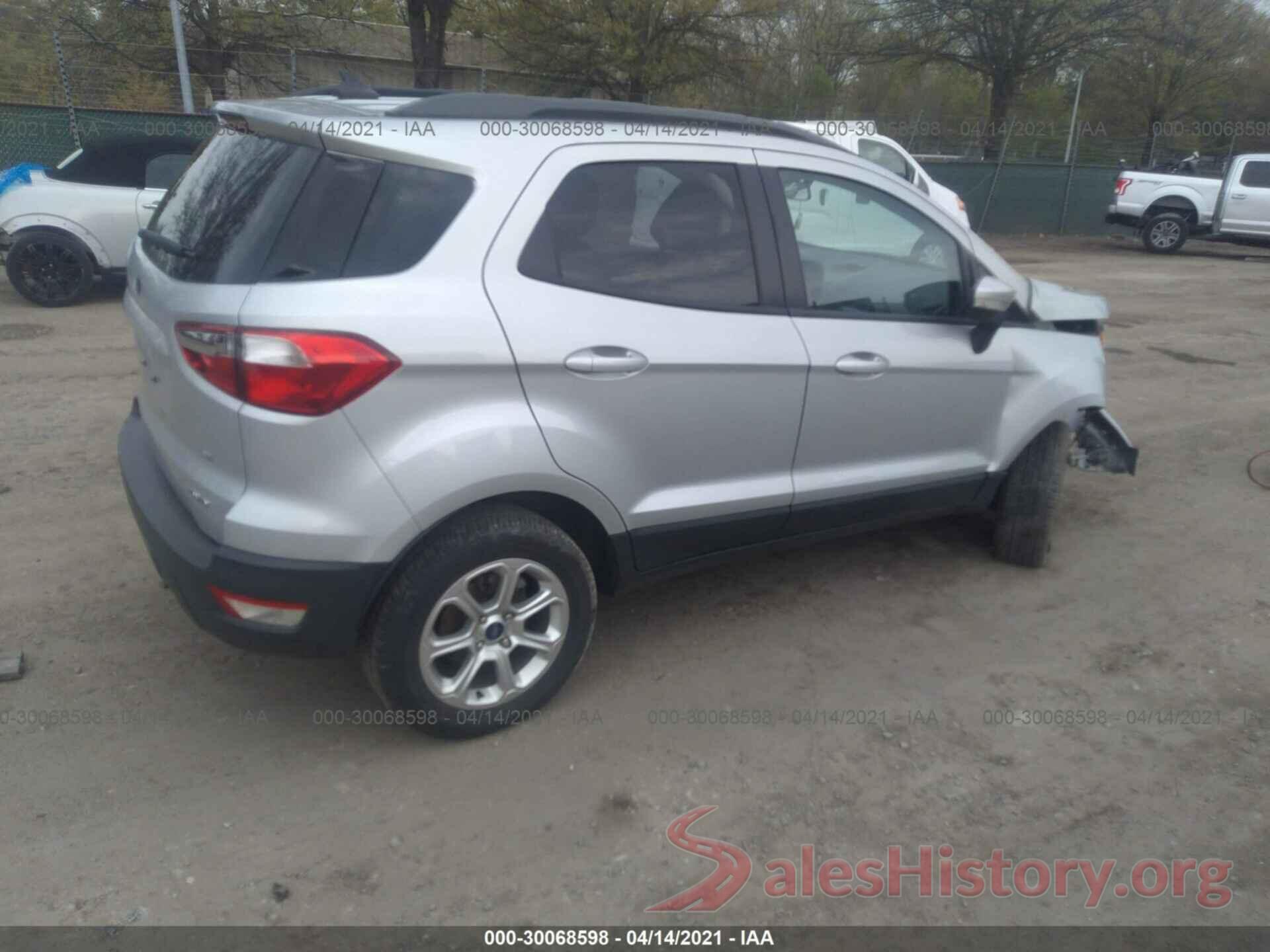 MAJ6S3GL8KC269487 2019 FORD ECOSPORT