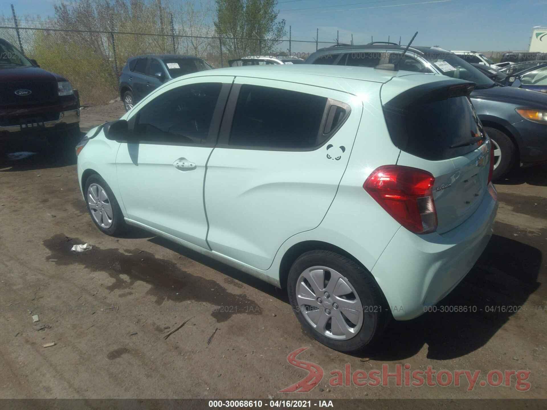 KL8CB6SA1HC742605 2017 CHEVROLET SPARK