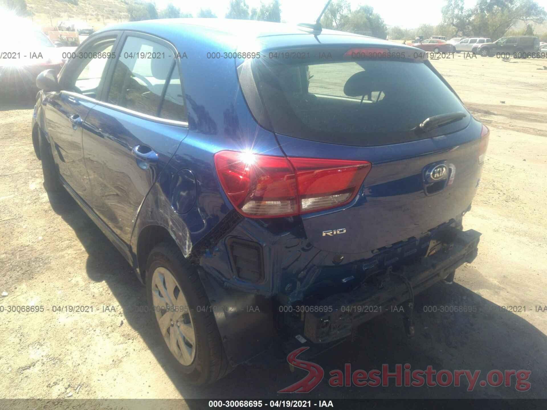 3KPA25AD1LE343702 2020 KIA RIO 5-DOOR