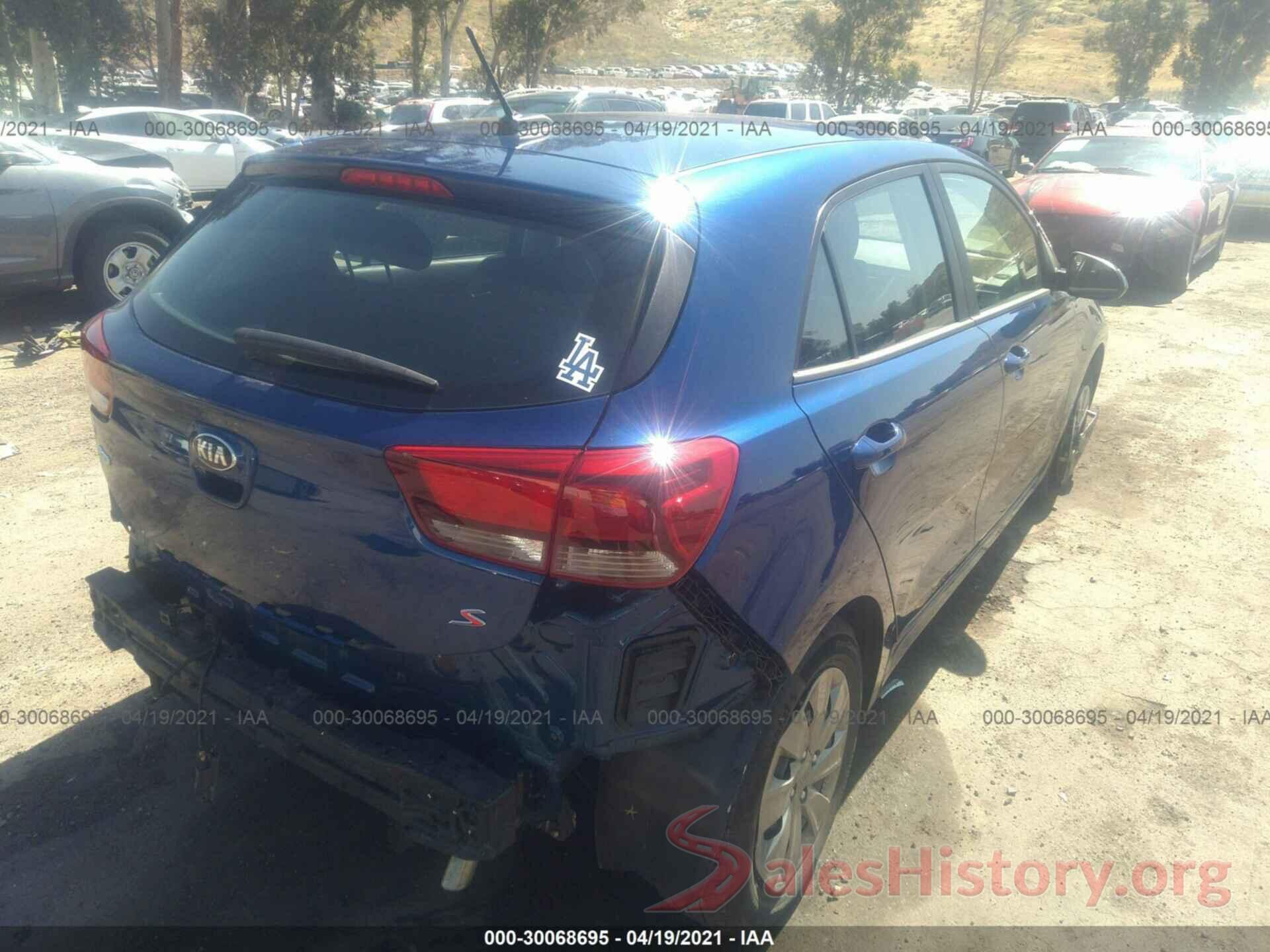 3KPA25AD1LE343702 2020 KIA RIO 5-DOOR