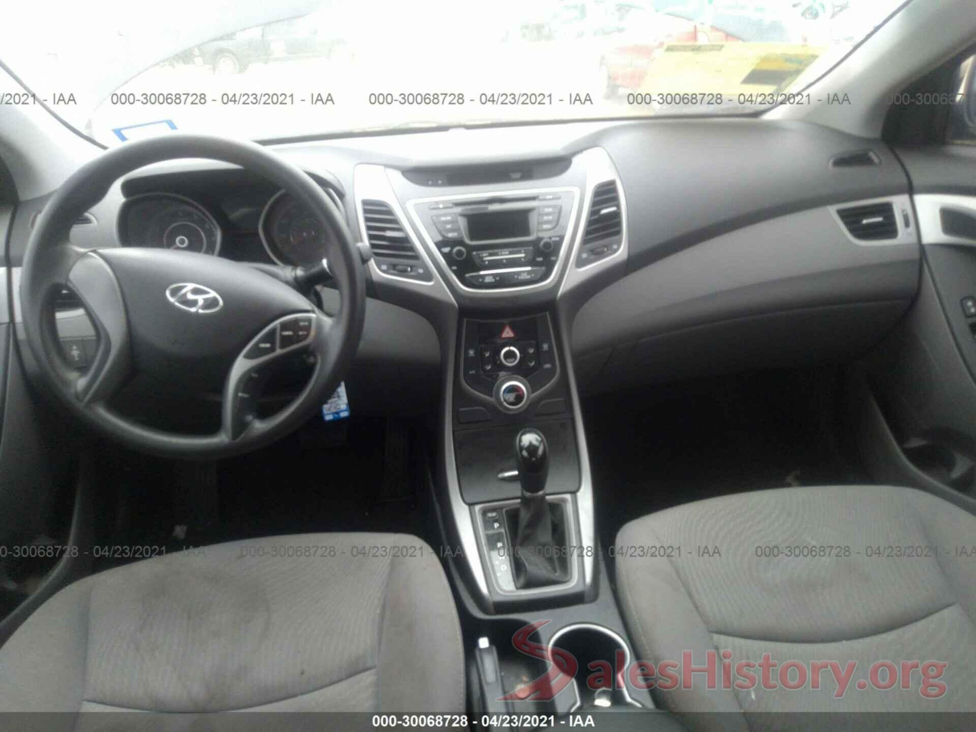 KMHDH4AE3GU626667 2016 HYUNDAI ELANTRA