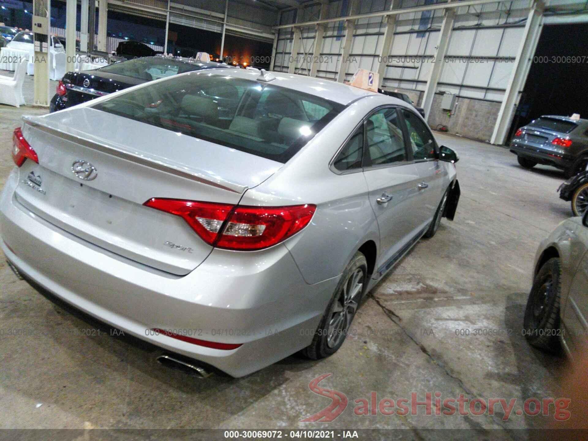 5NPE34AF2HH569633 2017 HYUNDAI SONATA