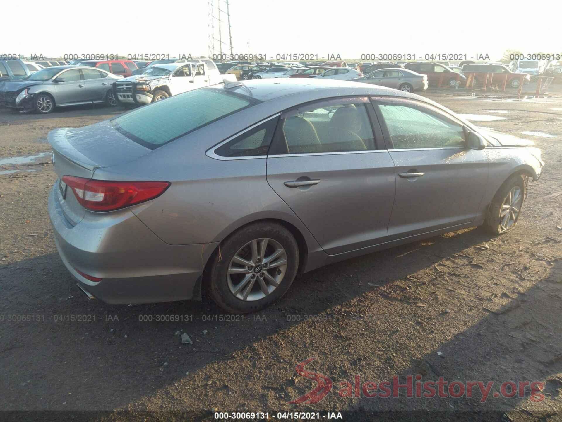 5NPE24AF5HH589314 2017 HYUNDAI SONATA