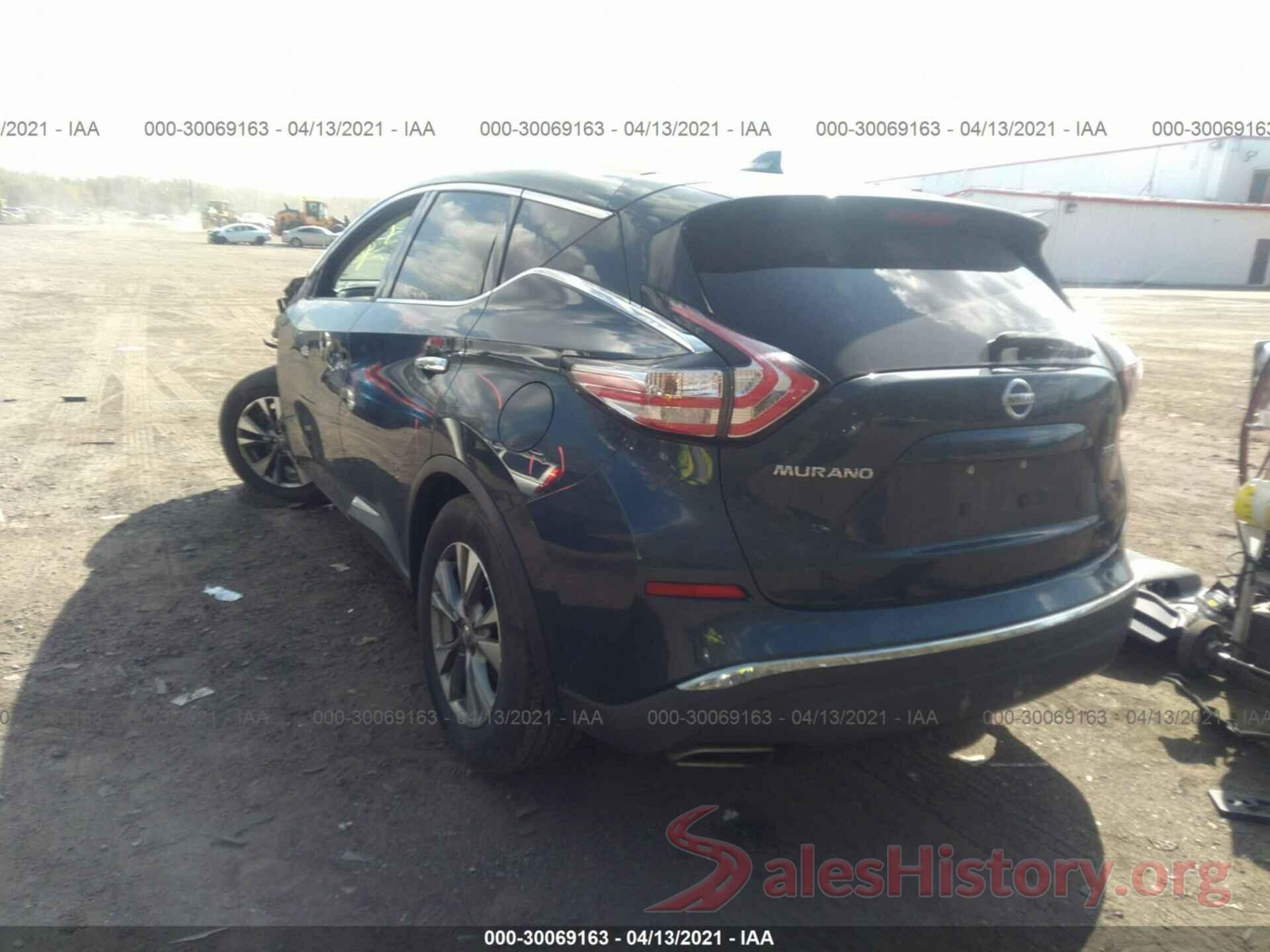 5N1AZ2MH9GN141681 2016 NISSAN MURANO