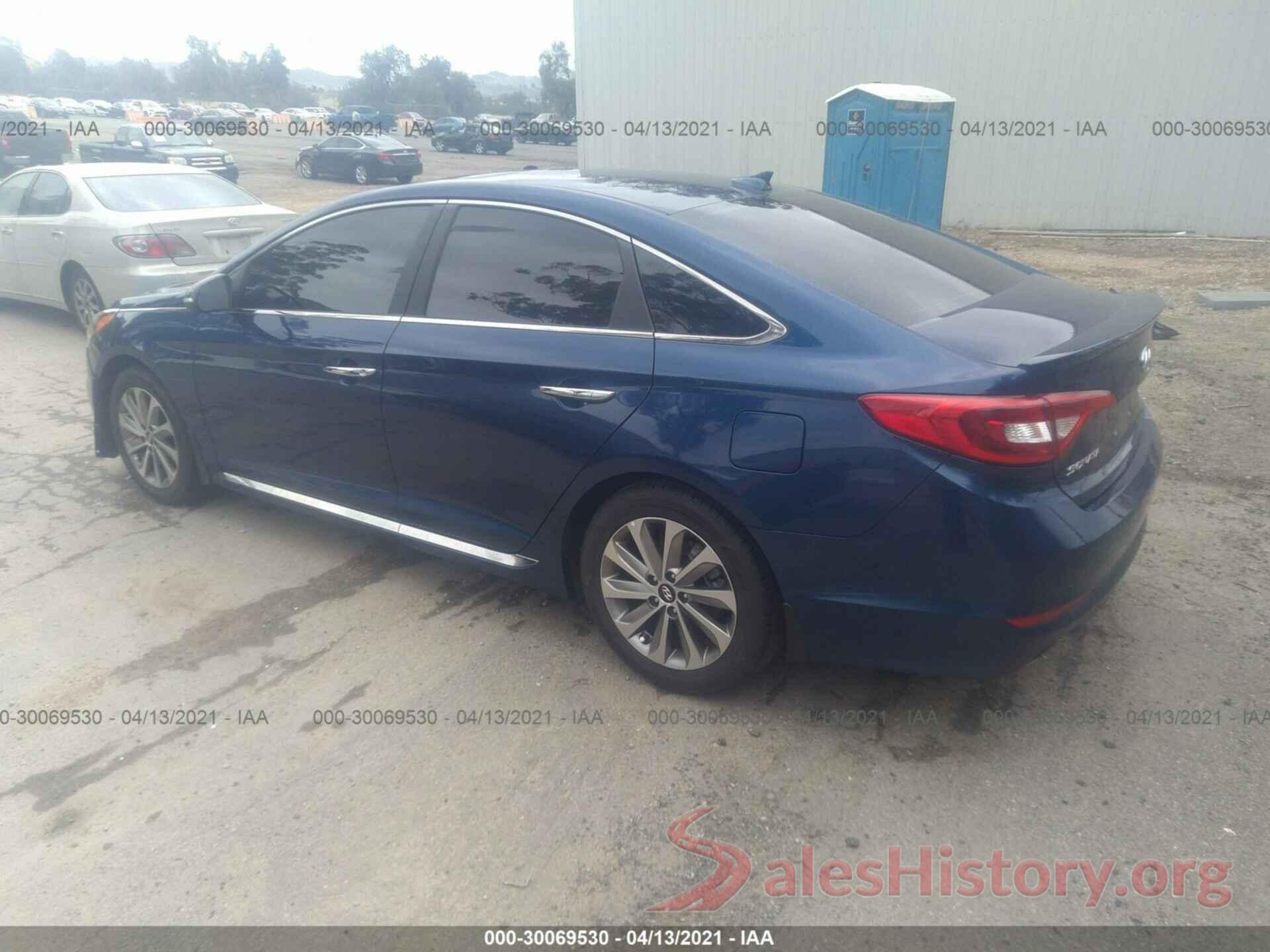 5NPE34AF2HH558597 2017 HYUNDAI SONATA