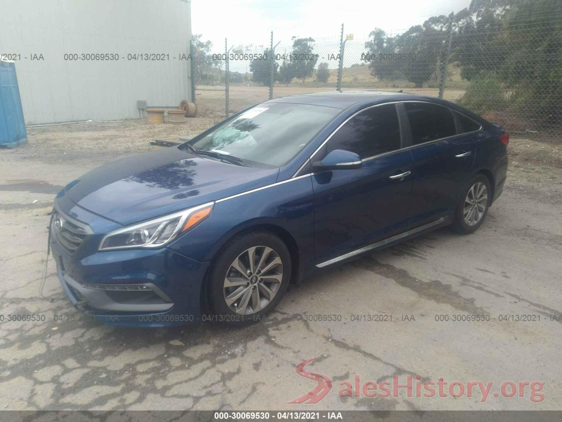 5NPE34AF2HH558597 2017 HYUNDAI SONATA