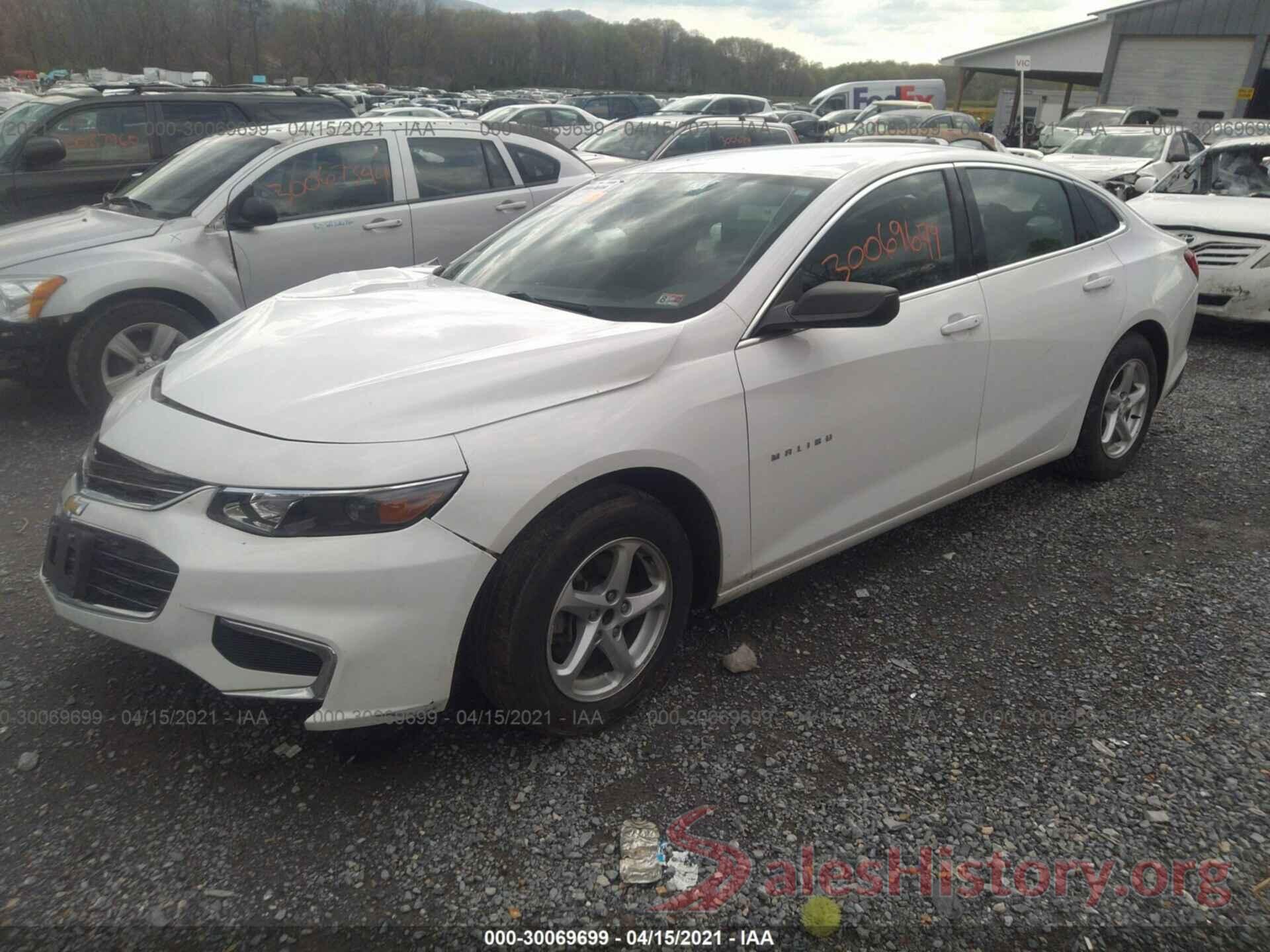 1G1ZB5STXHF150916 2017 CHEVROLET MALIBU