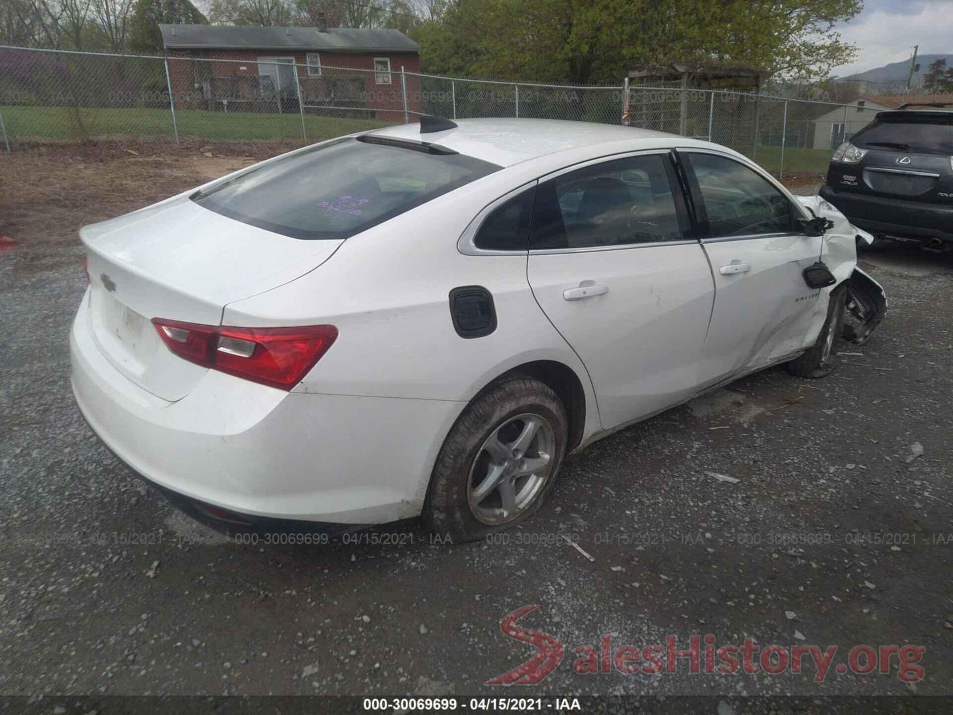 1G1ZB5STXHF150916 2017 CHEVROLET MALIBU